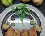 A picture of step 3 of Khalva (Banana and Potato Cutlet).