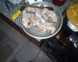 Foto del paso 1 de la receta: Pollo al disco pero en la essen