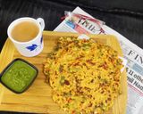 मिक्स वेज बेसन चीला (mix veg besan cheela recipe in Hindi) रेसिपी चरण 3 फोटो