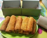 Foto langkah ke 5 dari resep Roti Tawar krispi piscok.