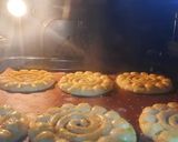 A picture of step 15 of Fuman Koloucheh (Persian Filled Sweet Bread).