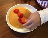 Hình bước làm 5 của món Bánh nướng chảo (pancake) cho bé