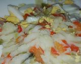 Foto del paso 3 de la receta Ensaladilla con salmorejo o gazpacho