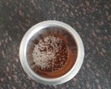 A picture of step 1 of Cardamon coffee.