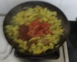 A picture of step 3 of Cauliflower sabji.