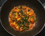 A picture of step 20 of Kadhai Paneer.