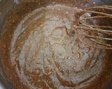 A picture of step 2 of Oatmeal Chocolat Brownie Muffin Eggless.