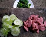 Foto langkah ke 3 dari resep Bibim Guksu Fusion.