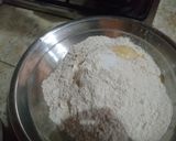 A picture of step 1 of Ghar ki roti.