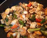 Foto langkah ke 3 dari resep Udang Tahu Cabe Ijo Saus Tiram.