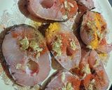 A picture of step 1 of Fish masala fry.