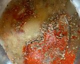 A picture of step 4 of Paneer Shashlik Sizzler.
