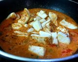 A picture of step 3 of Kadhai Paneer.