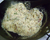 A picture of step 2 of Rava Upma.