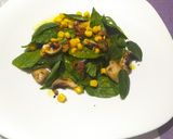 Foto del paso 11 de la receta: Ensalada de espinacas con tocino y vinagreta