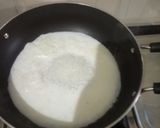 A picture of step 3 of Fresh Coconut Burfi.