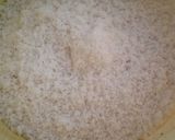 A picture of step 1 of Dry Coconut modak.