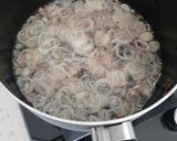 A picture of step 4 of Fried Onion.