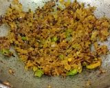 A picture of step 2 of Chaulai Saag.
