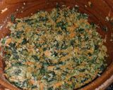 Foto del paso 2 de la receta: Tortitas de arroz con espinaca y zanahoria a la Mario, s
