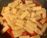 A picture of step 6 of Eggplant Pasta.