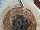 Budín de pan (colegial) chocolatoso