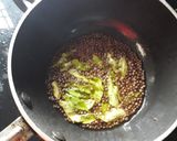 A picture of step 7 of Dahi vada aalu dum.