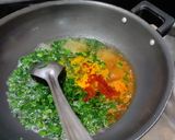 A picture of step 1 of Methi bajra roti.