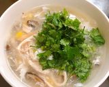 Hình bước làm 4 của món Soup gà ngô nấm