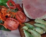 Foto del paso 3 de la receta: Sándwich  de claras y jamon