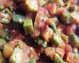Okra recipe step 3 photo