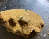 A picture of step 3 of Jowar and Sattu Thalipith.