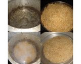 A picture of step 2 of Vermicelli Bath/Upma.
