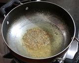 A picture of step 4 of Ragda panipuri.