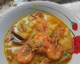 Foto langkah ke 7 dari resep Kentang Udang Kuah santan.