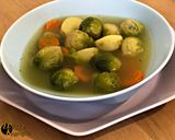 Kelbimbós tavaszi zöldségleves recept fázis 3 fotója