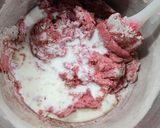 Foto del paso 8 de la receta: ❤️🎂 Pink red velvet con creamcheese de chocolate blanco 🎂❤️