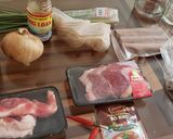 Hình bước làm 1 của món Bò sốt vang