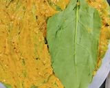 A picture of step 5 of Palak patra.