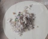 A picture of step 3 of Walnut kachori.