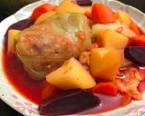 Foto del paso 5 de la receta: Galpzi Голубцы Japonés GALPUTSUI🇷🇺 🇺🇾🇯🇵ガルプツィ（ロシア風ロールキャベツ）