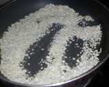 A picture of step 1 of Peanuts oats ladoo.