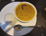 A picture of step 3 of Tovar dal tadka.
