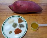 Foto del paso 1 de la receta: Tiras de camote en freidora de aire