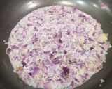 A picture of step 1 of Rose petals and milk Kalakand.