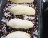 A picture of step 1 of Ragi puttu pazham.