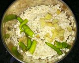 A picture of step 1 of Dahi vada.