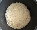 A picture of step 2 of Pork Speck Takikomi Gohan.