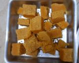A picture of step 6 of Traditional mysore pak.