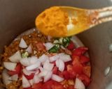 A picture of step 2 of Andhra Style Tomato Pappu.
